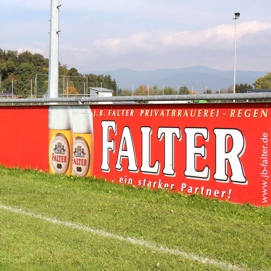 Bandenwerbung, Sportwerbung in Deggendorf
