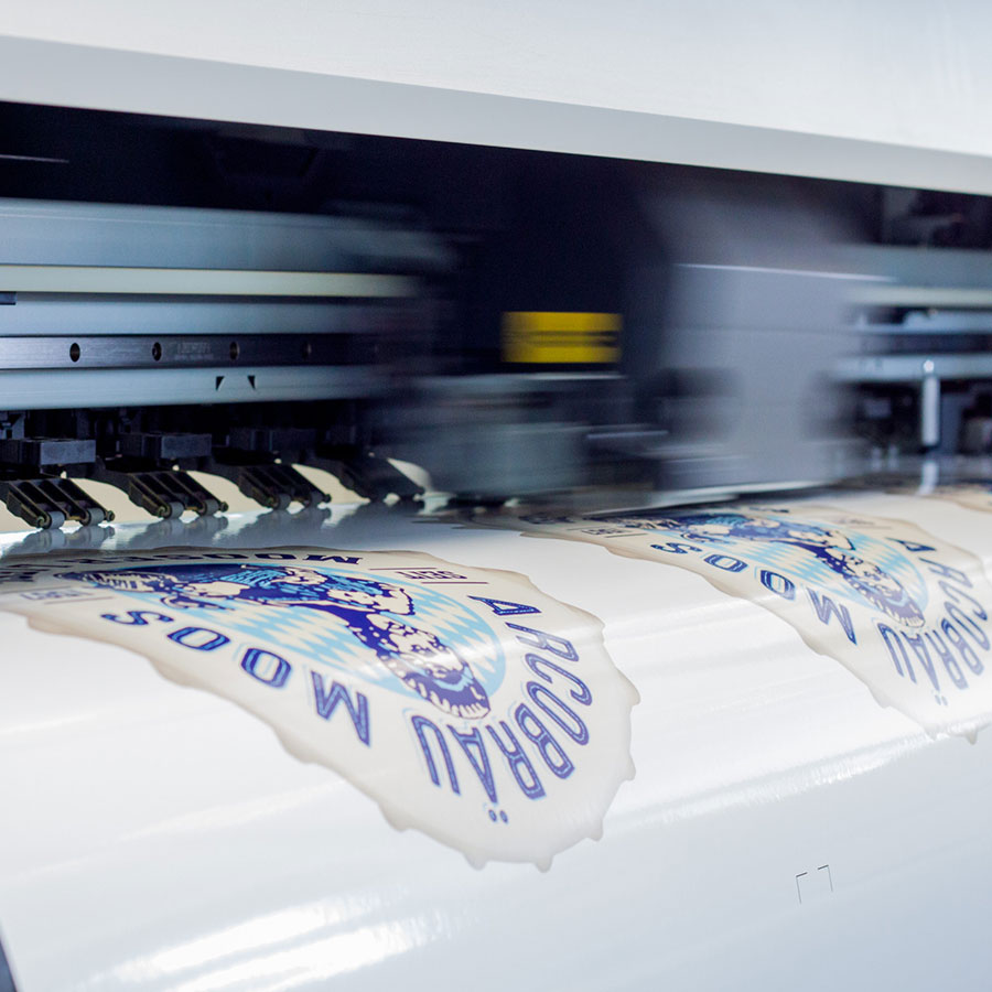 Digitaldruck bei SIGNUS Werbetechnik