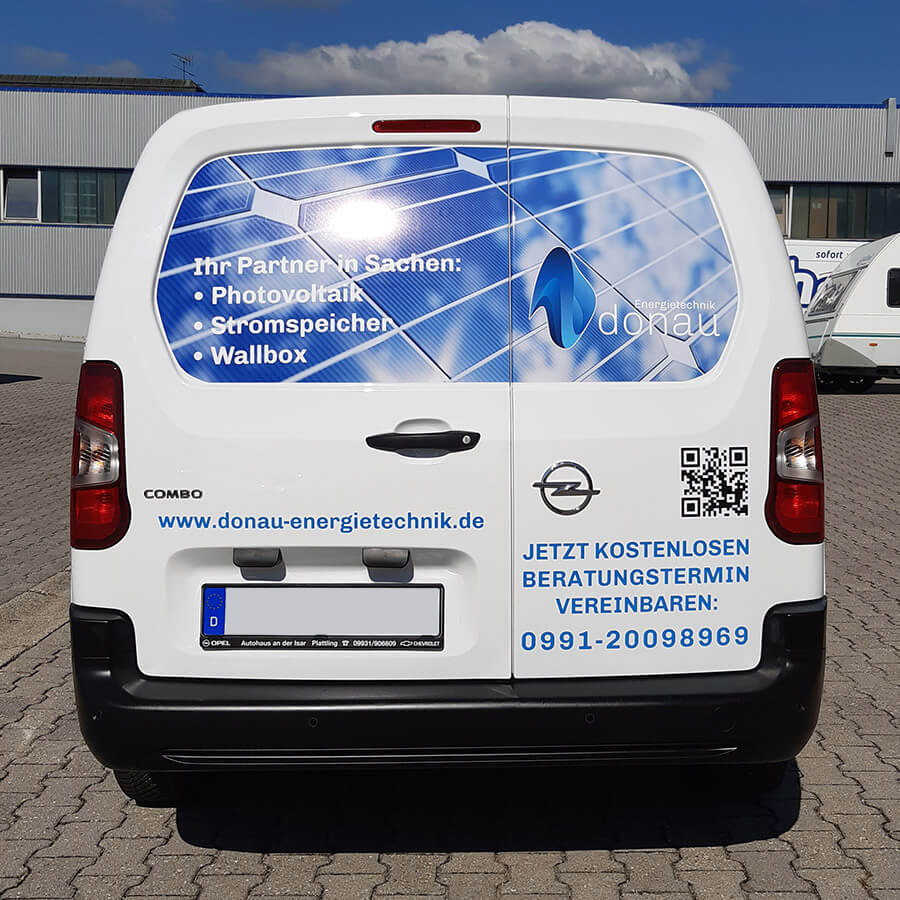 Digitaldruck-Beschriftung Fahrzeug