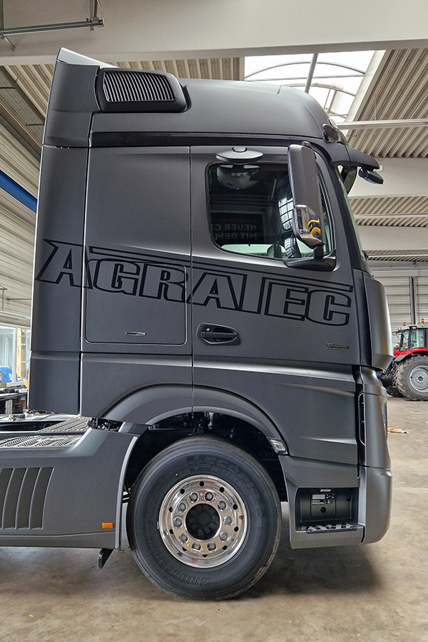 Beschriftung LKW