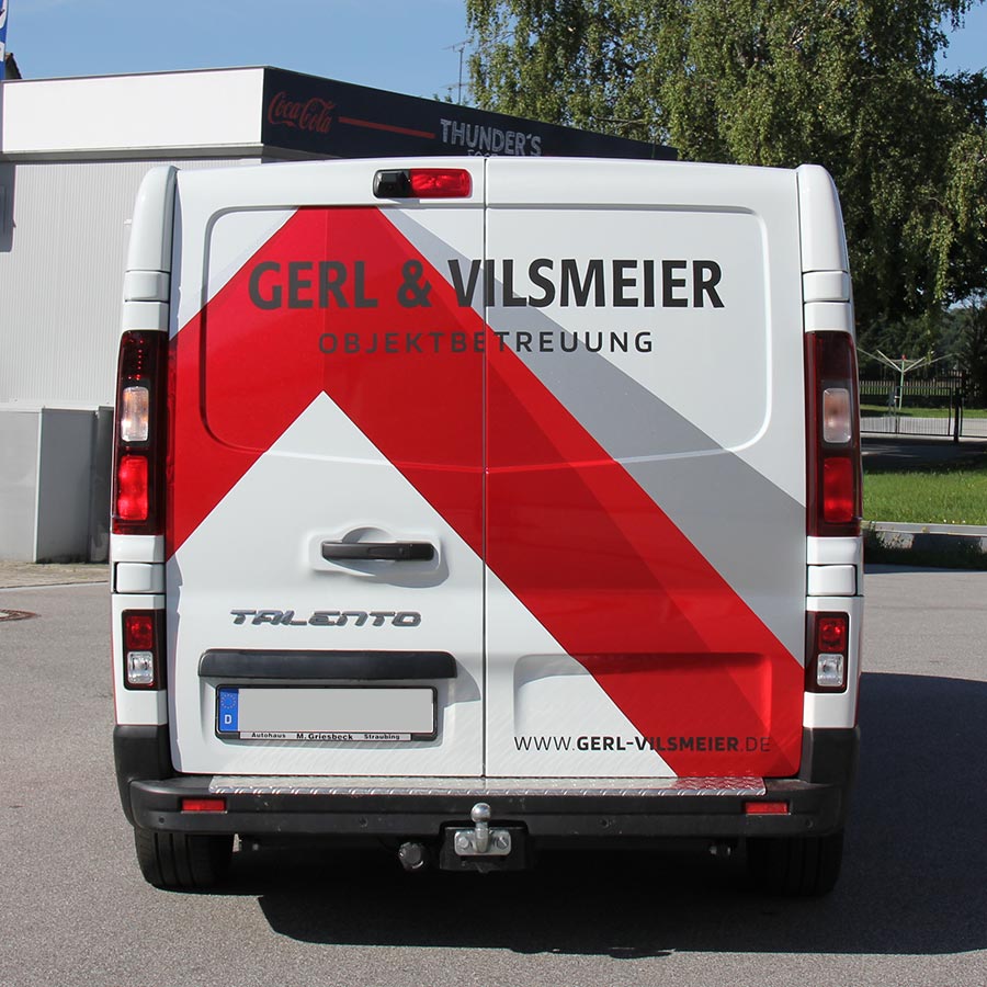 Fahrzeugbeschriftung Gerl & Vilsmeier Straubing