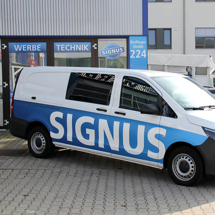 Büro von SIGNUS Werbetechnik in Deggendorf