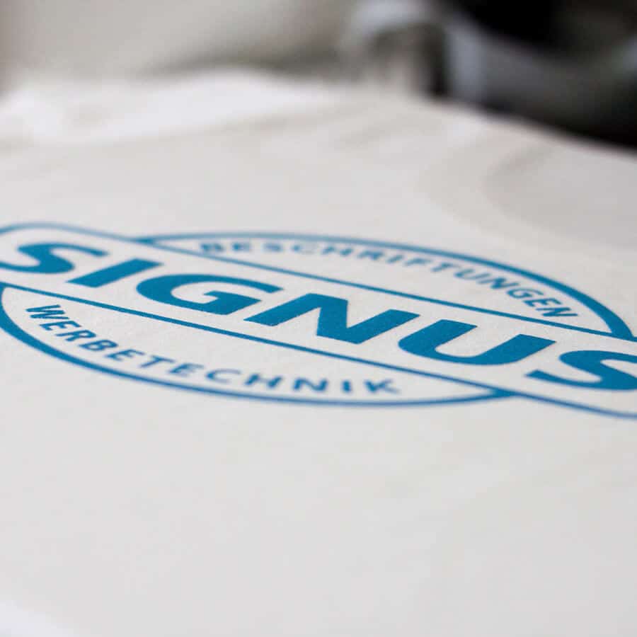 Textildruck bei SIGNUS Werbetechnik in Deggendorf