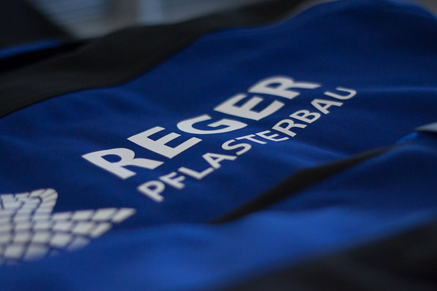 Flex-Druck auf Jacke