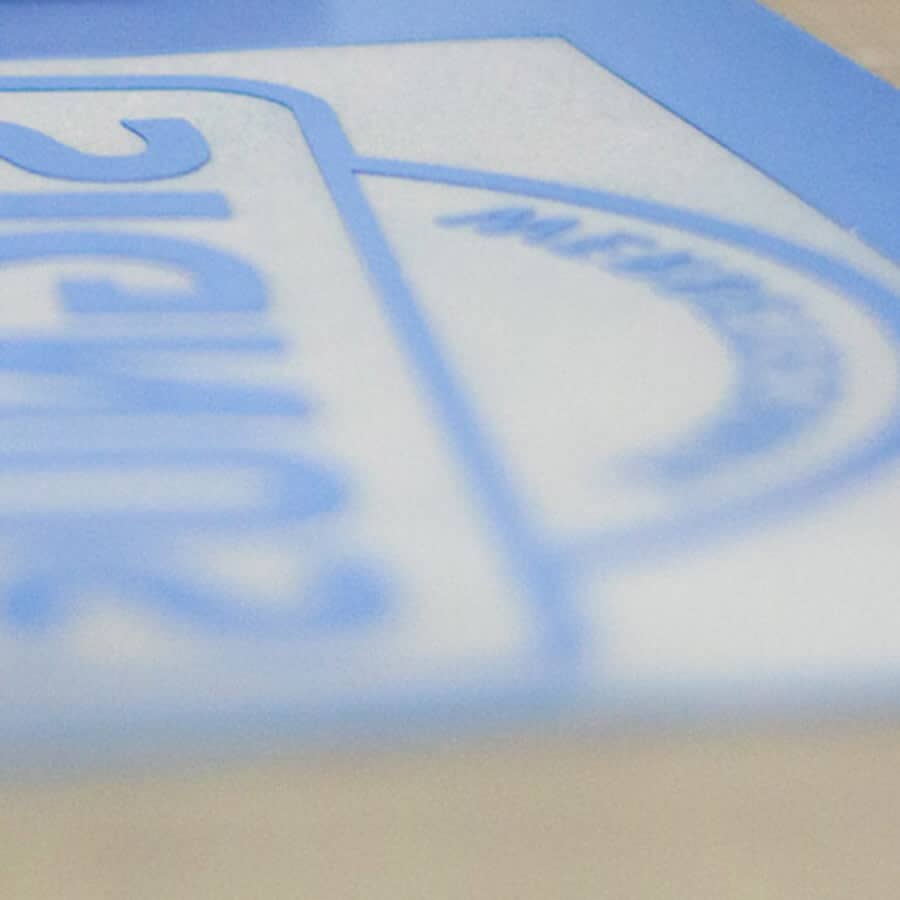 Flock-Folie zum Bedrucken von Textilien
