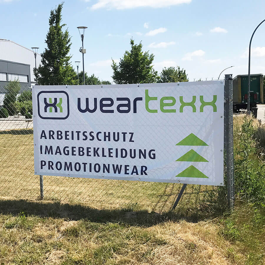 Bedrucktes Banner für ein Unternehmen aus dem Raum Straubing Bedrucktes Banner für ein Unternehmen aus dem Raum Straubing
