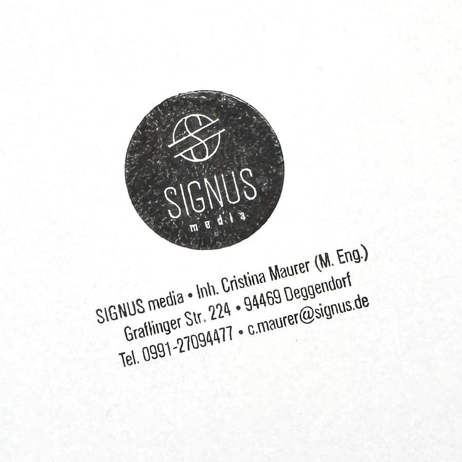 Stempel-Abdruck SIGNUS media