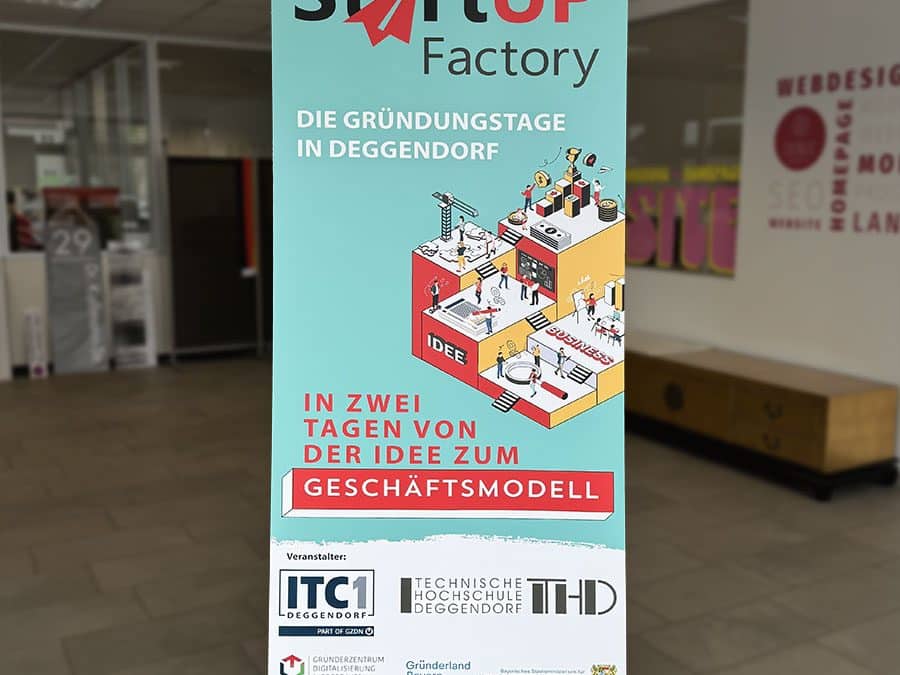Roll-up für das ITC in Deggendorf