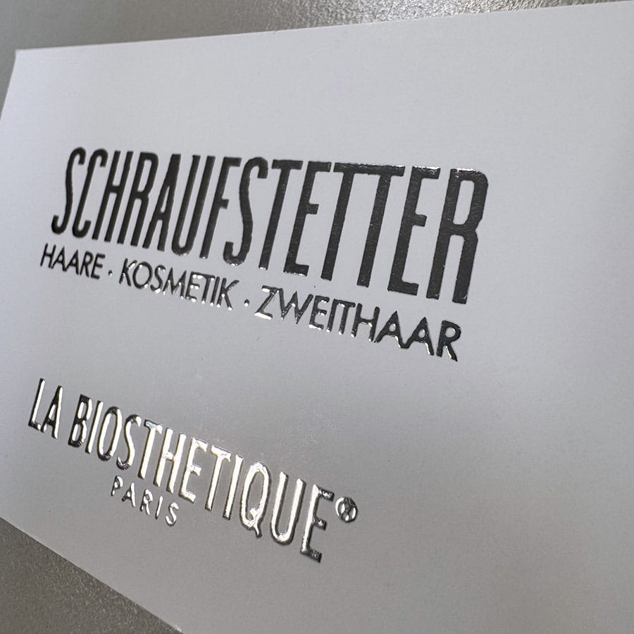 Visitenkarten mit Effekt in Deggendorf
